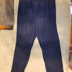 Women's Navy Straight Leg Pants